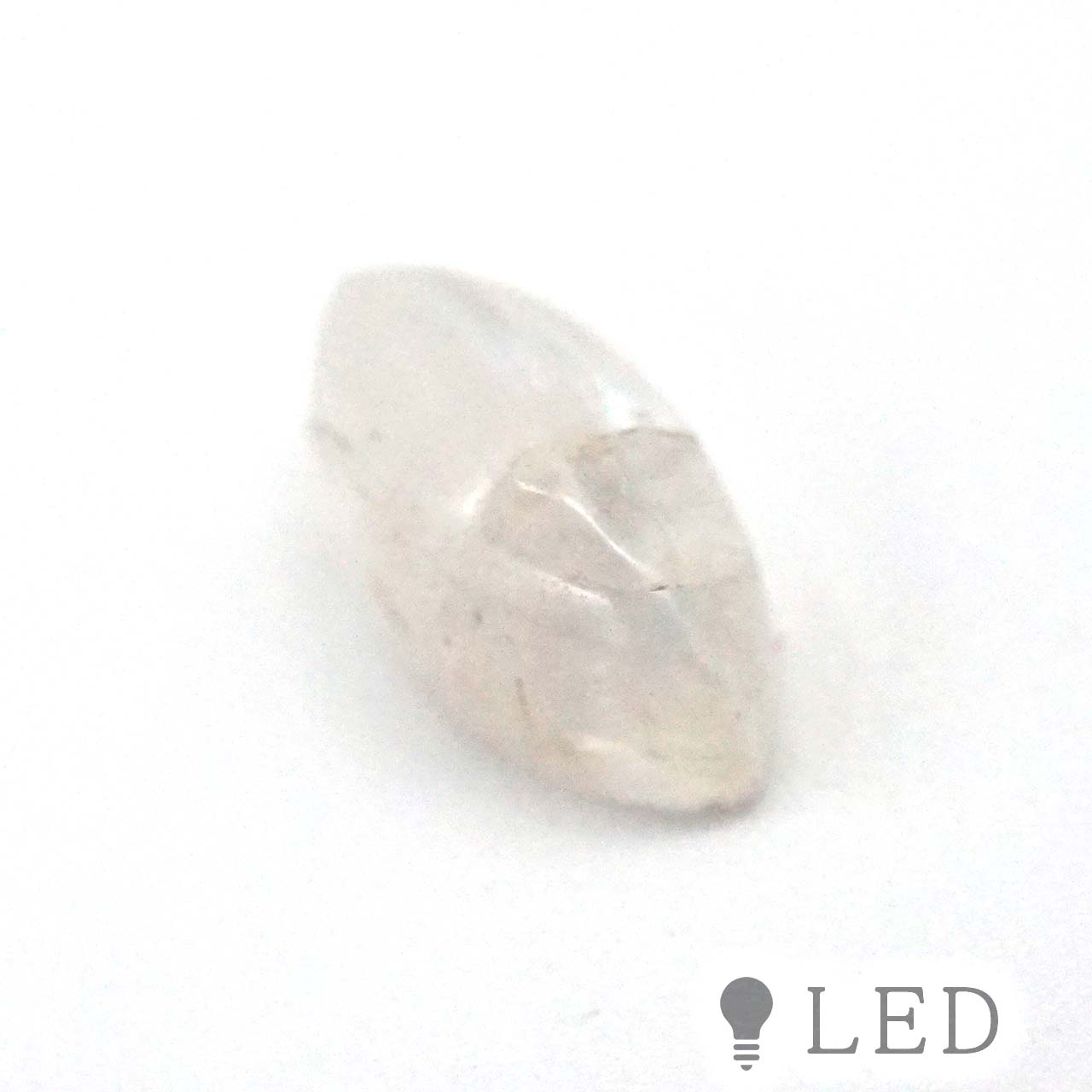 レインボームーンストーン マーキスカボション 5×9.5mm 1.5ct