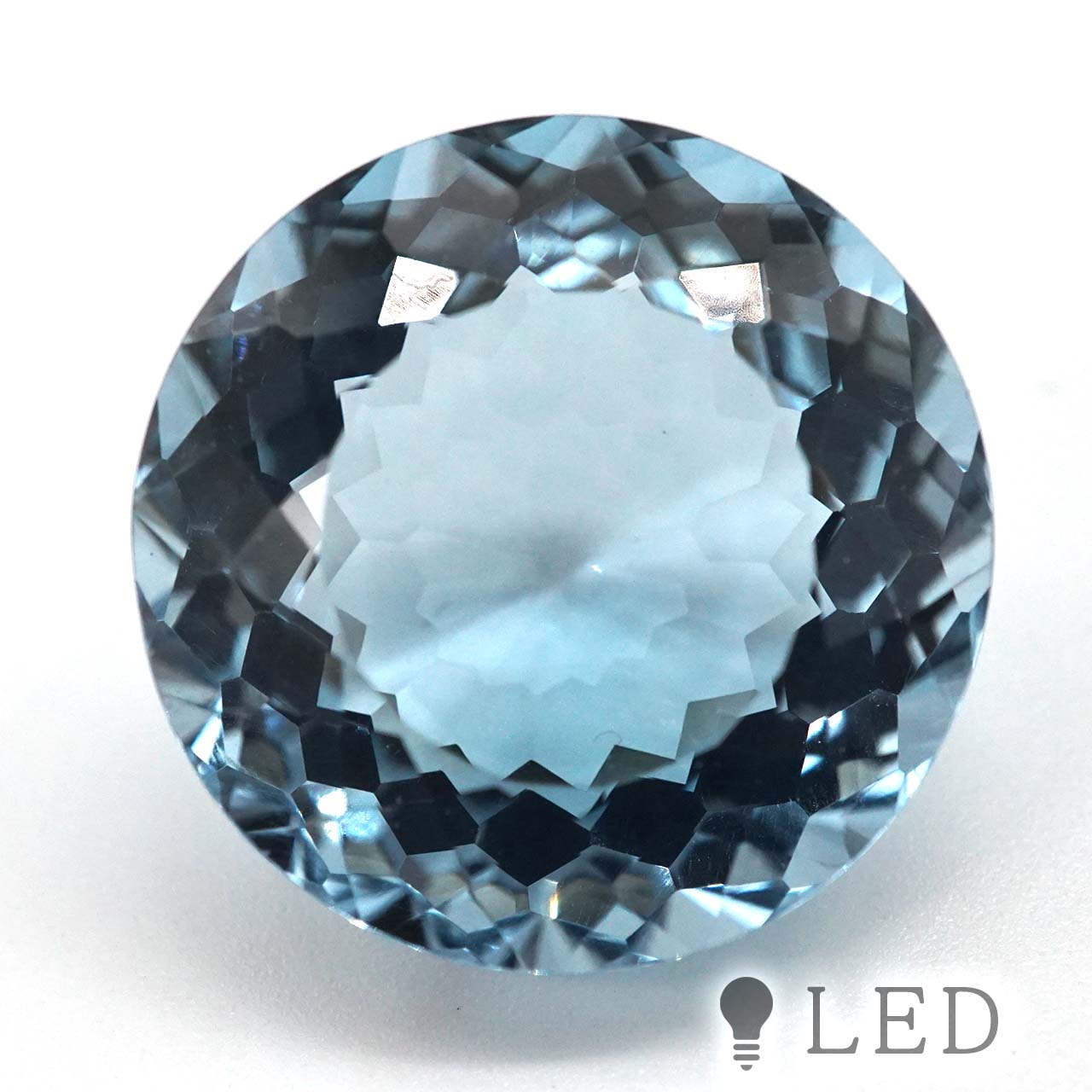 カラークオーツ ラウンド 約20 mm 26.3ct