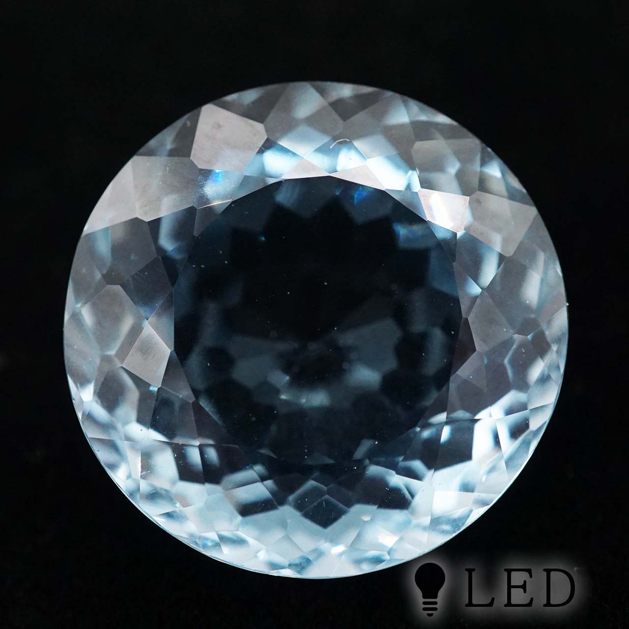 カラークオーツ ラウンド 約20 mm 26.3ct